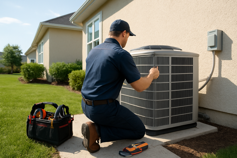 New AC installation and replacement for a Pleasanton home