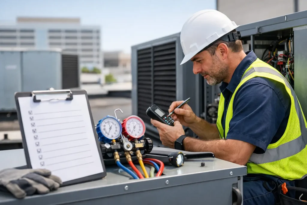 Commercial HVAC Maintenance Checklist