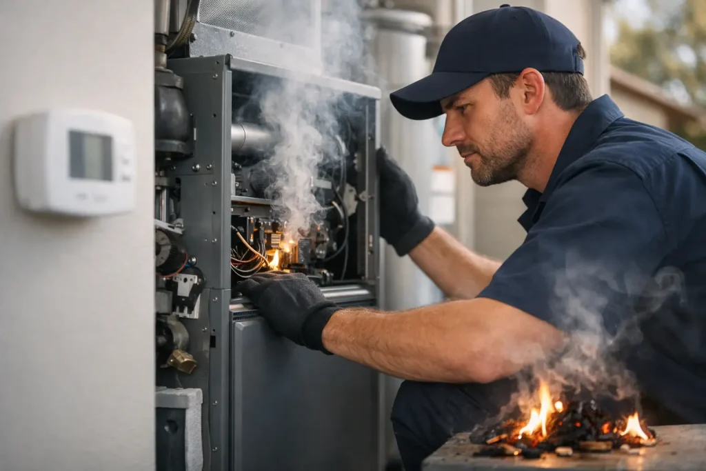 Why Heater Smells Burning and What to Do Next
