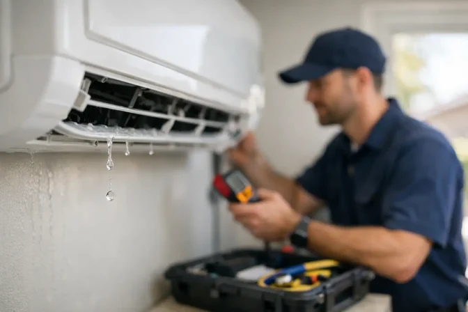 Why Is AC Dripping Water? Causes and Next Steps