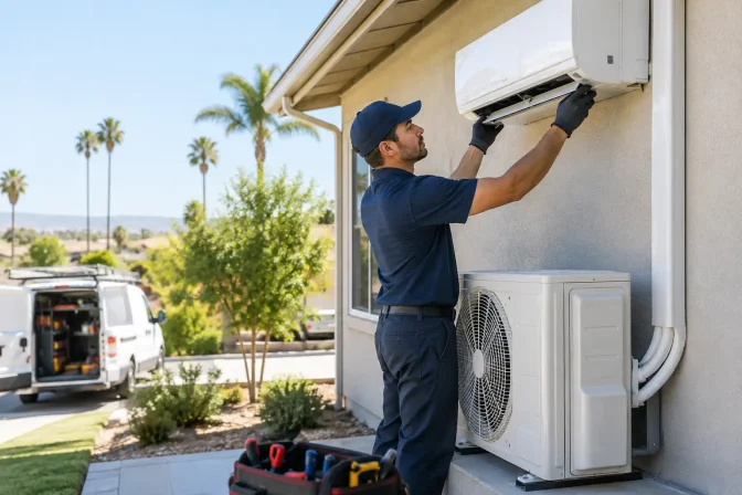 Ductless Mini Split Installation in Modesto
