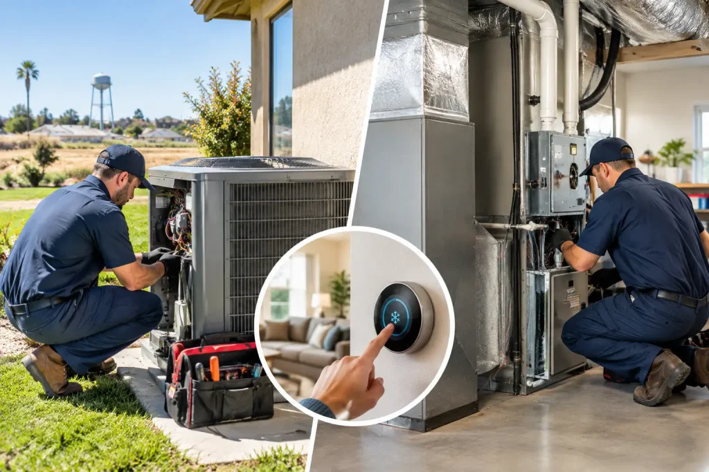 Heat Pump Versus Furnace for Your Modesto Home